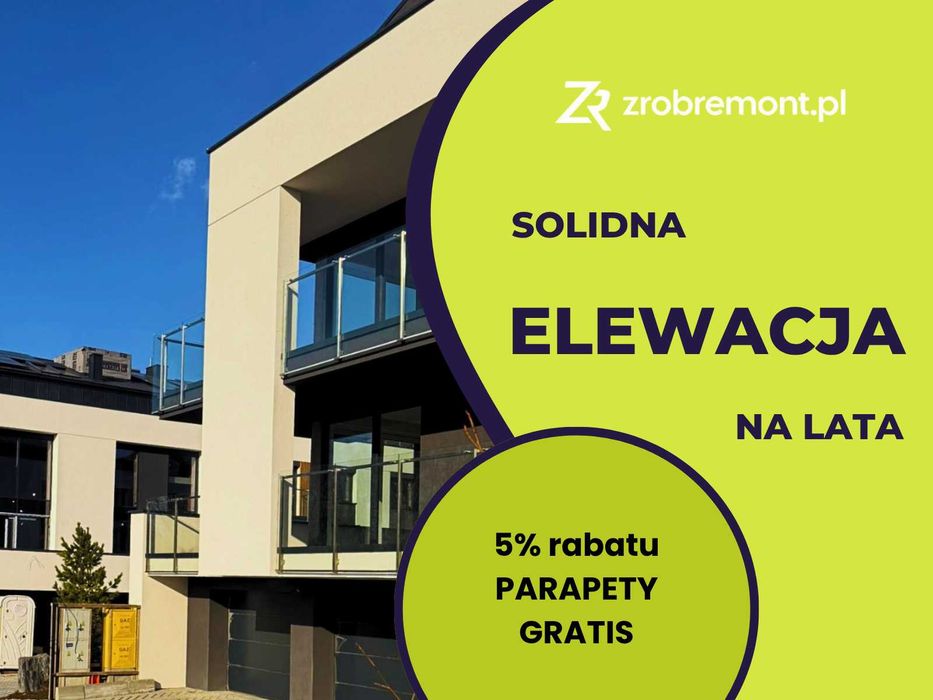Docieplenia elewacje tynk Wolne Terminy, gwarancja na wykonanie, RATY!