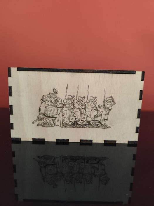 Caixa para coleção de moedas Asterix!