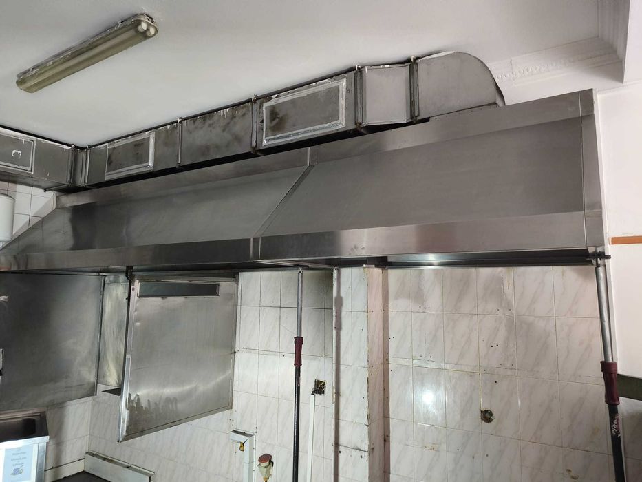 Hotte inox ideal para restauração