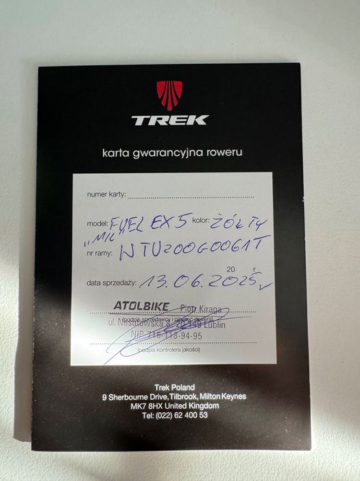 Trek Fuel EX 5 M/L