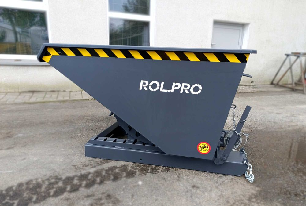 Koleba / Kontener samowyładowczy / Pojemnik metalowy 600L - NOWOŚĆ!!!