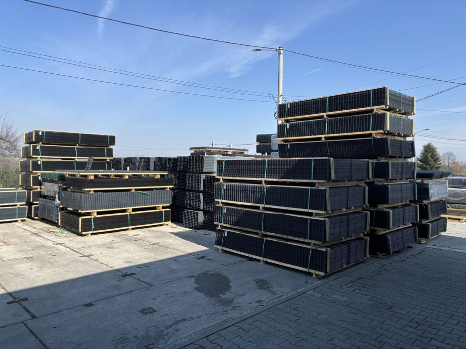 Słupki 60x40 2,3m PACZKA 100szt Grafit Antracyt Czarny 230cm