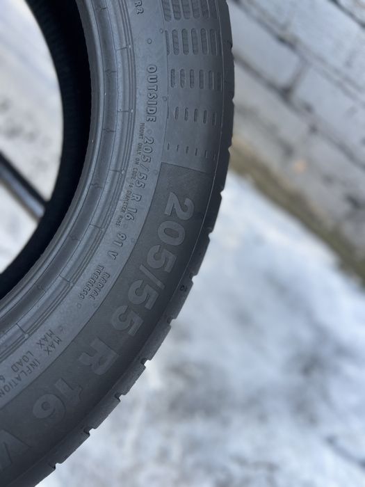 Топові шини‼️Continental EcoContact5 91V 205/55 r16 7.5мм 2023рік