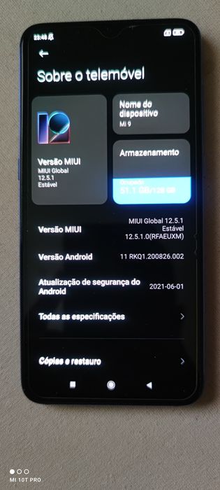 Xiaomi Mi 9 Blue 6Gb/128Gb NOVO