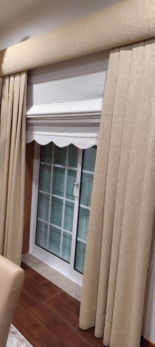 Conjunto de 3 cortinados