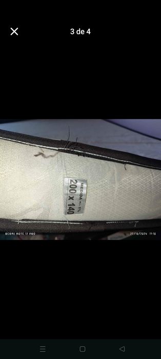 Colchao cama de casal pouco usado