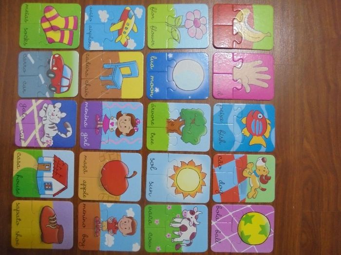 Puzzle: Aprende inglês, a lição do Sabichão, da MAJORA