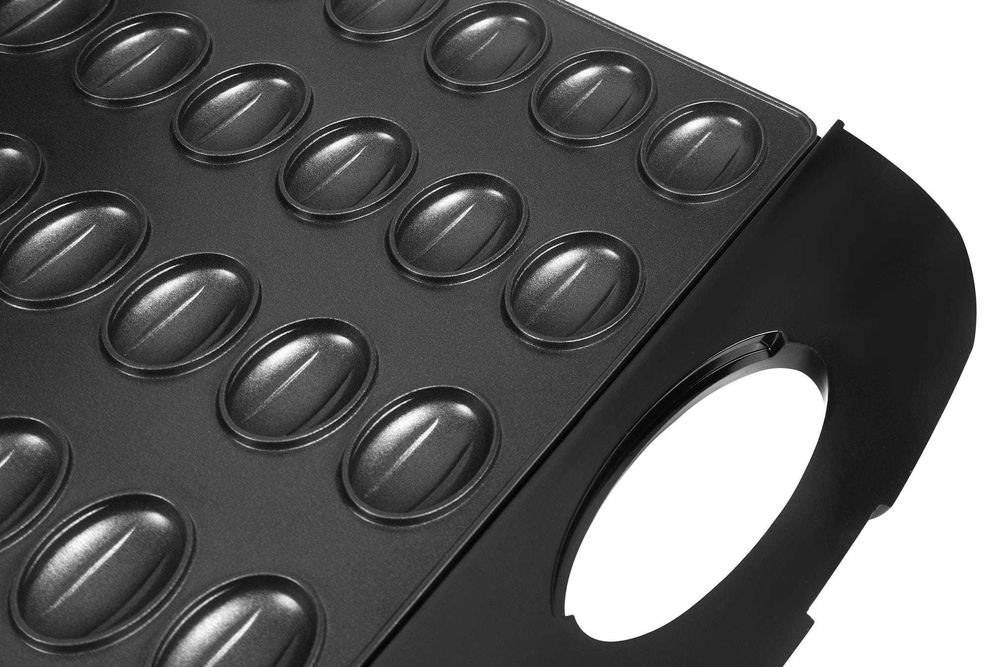 Opiekacz do Ciasteczek Orzeszków Duży 24 Sztuki 1400W Czarny Ciastek