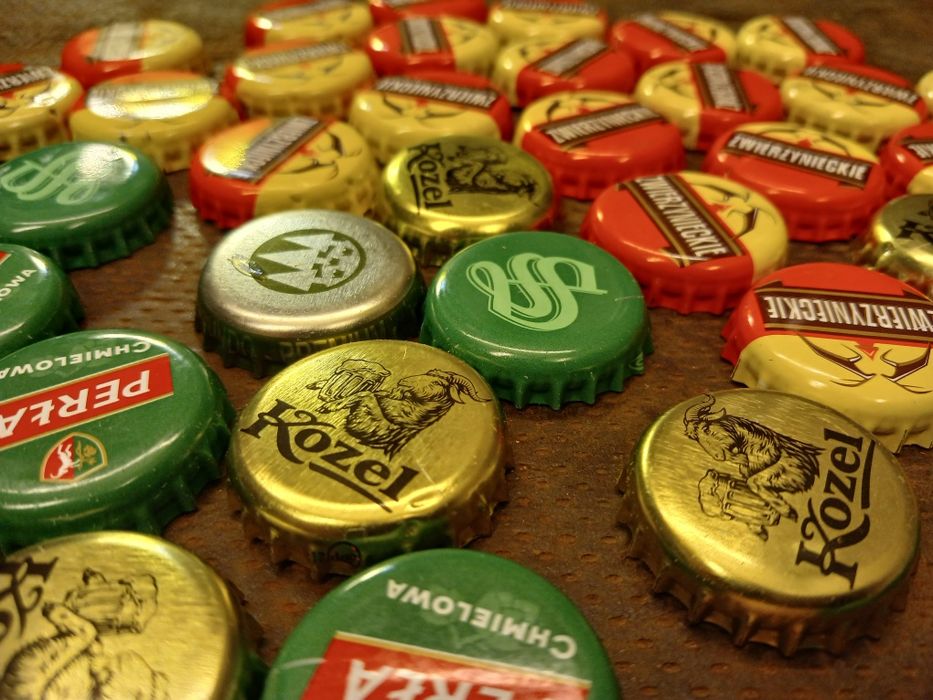 Kapsle od piwa - dowolna ilość