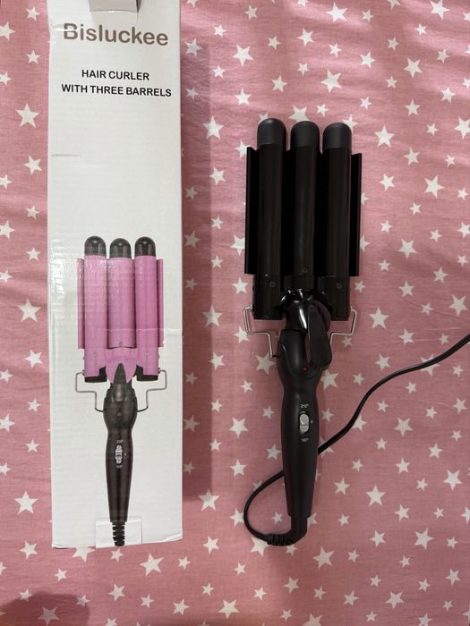 Плойка для волосся на 3 хвилі