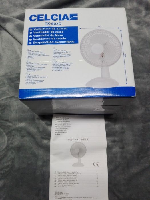 Ventoinha elétrica de 220 v,