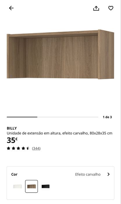 Movel IKEA Billy extensão