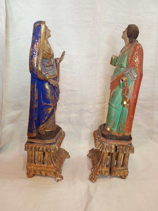 Imagens Nossa Senhora e São João Evangelista