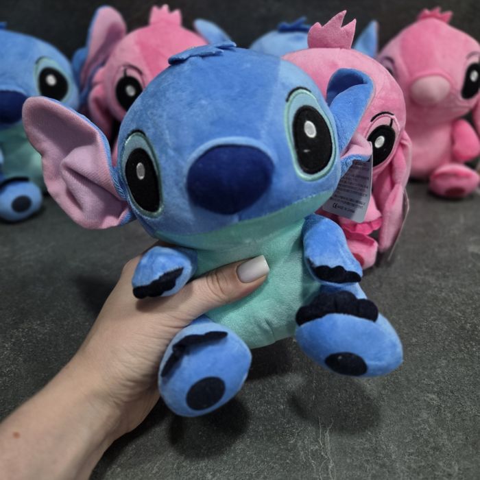 Мʼяка іграшка Ліло і Стіч Disney /Лило и Стич/Stitch /Ангел/ Стіч 20см
