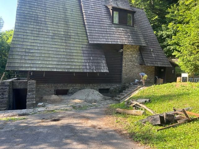 Piaskowanie cegły, sodowanie, czyszczenie cegły, kamienia.