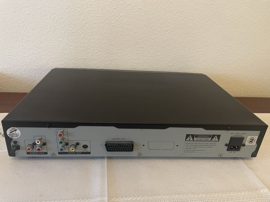 Leitor de DVD e MP3
