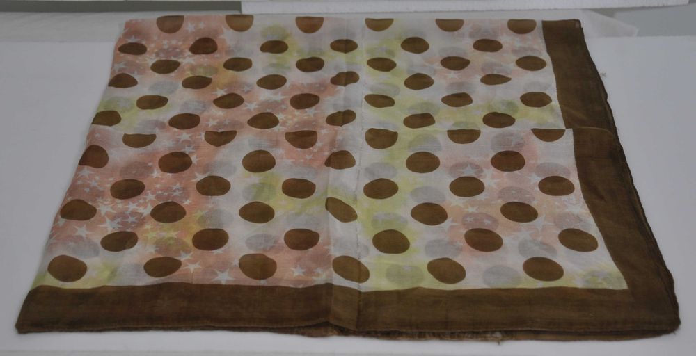 Chusta Apaszka Szal Szalik Damska Jedwabna Jedwab z Indii 102x98cm