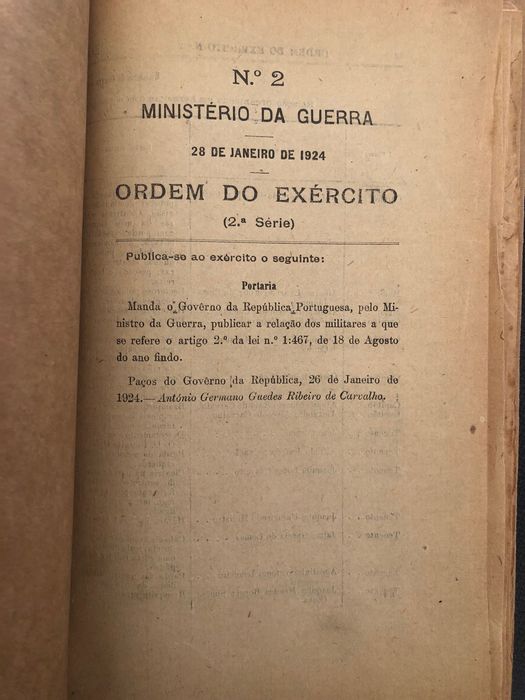 Exército (1863) / A. José de Almeida/ Sidónio Pais/ Mutilados Grande Guerra
