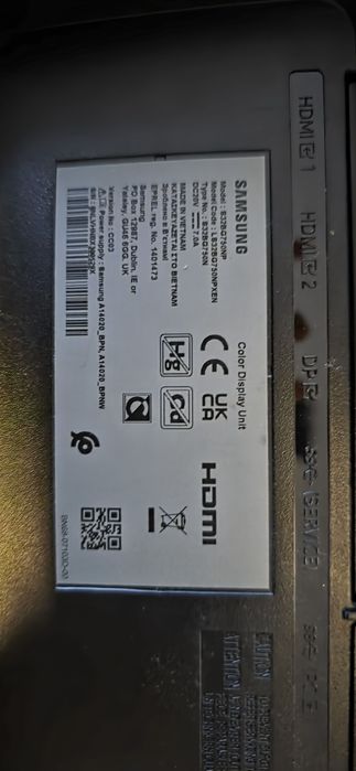 Monitor samsung odyssey g7
