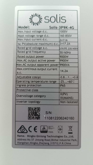Falownik Solis-3P9K-4G