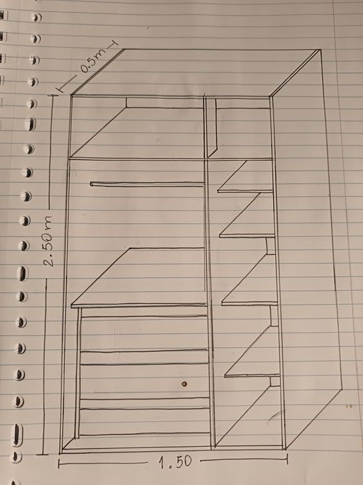 Roupeiros de Alta Qualidade em Laminado Branco