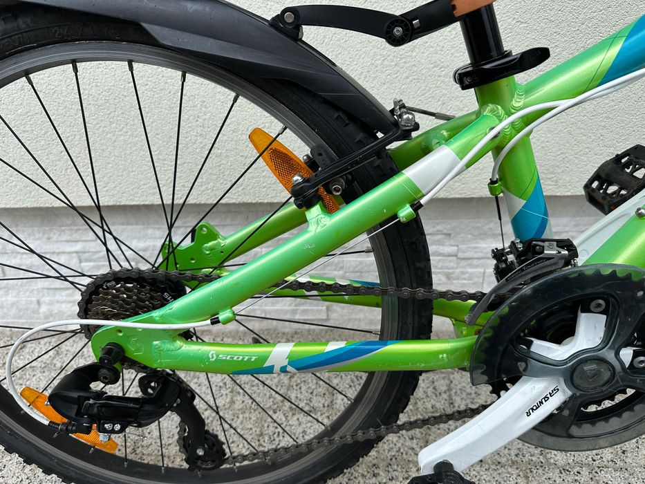 Rower SCOTT - koła 24, aluminiowy, Shimano, amortyzacja