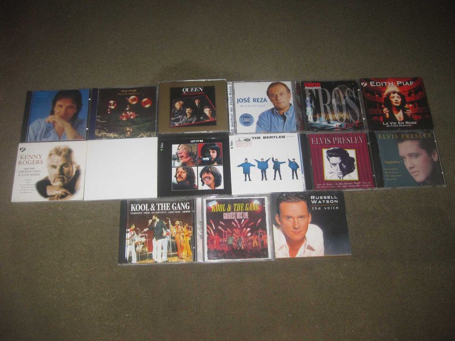 Lote de 45 CDs de Música de Vários Géneros!