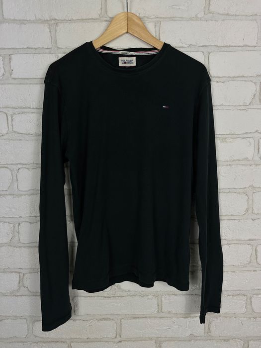 Koszulka z długim rękawem hilfiger denim; longsleeve