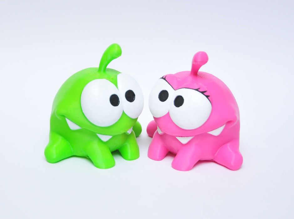Фигурка Ам Ням малыш монстрик Om Nom Cut the Rope Ам Нем игрушка