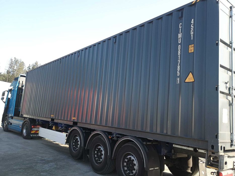 Kontener morski magazynowy 40 HC one way, nowy, 2026! Podwyższany