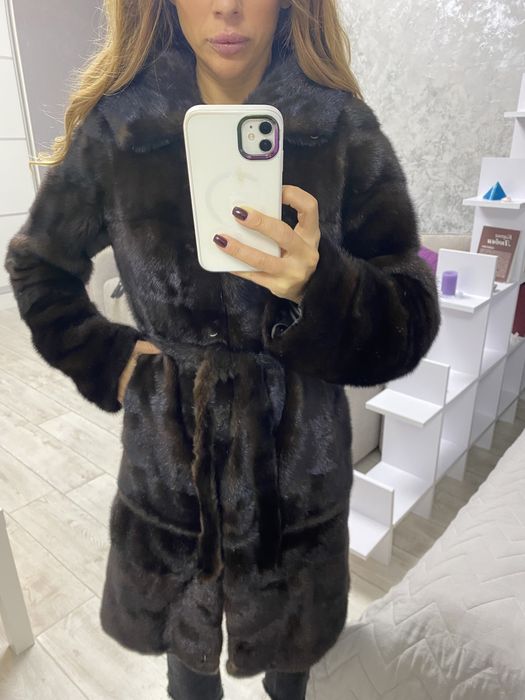 Норковая шуба(длинная)