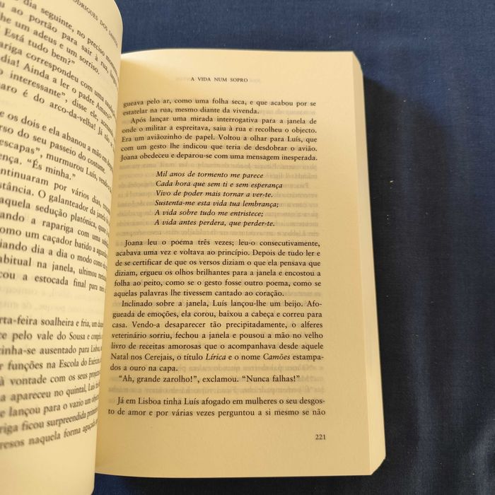 José Rodrigues dos Santos - A vida num sopro