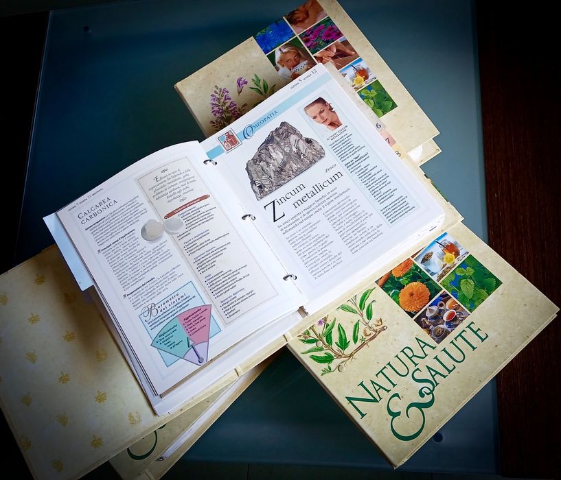 Coleção Vintage NATURA & SALUTE - 4 volumes