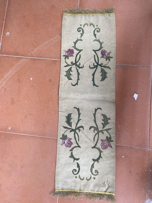 Pequeno pano/tapete vintage