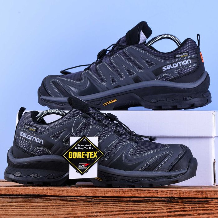 (2060) Акція! Термо Зимові Кросівки Salomon XA Forces чорні (41-45)
