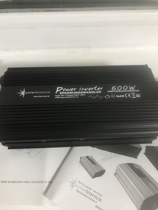 Інвертор 600w -1200w , 12v до 220v/110v