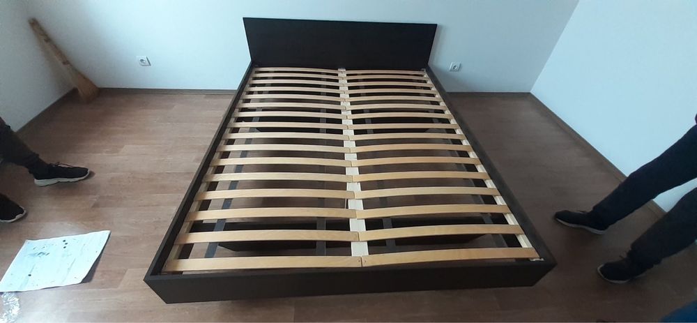 Акція Двоспальне Ліжко 160+вклад та орт. Матрацом