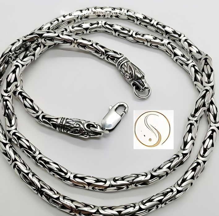 Срібний ланцюжок 80г чоловічий, мужская серебряная цепочка 925