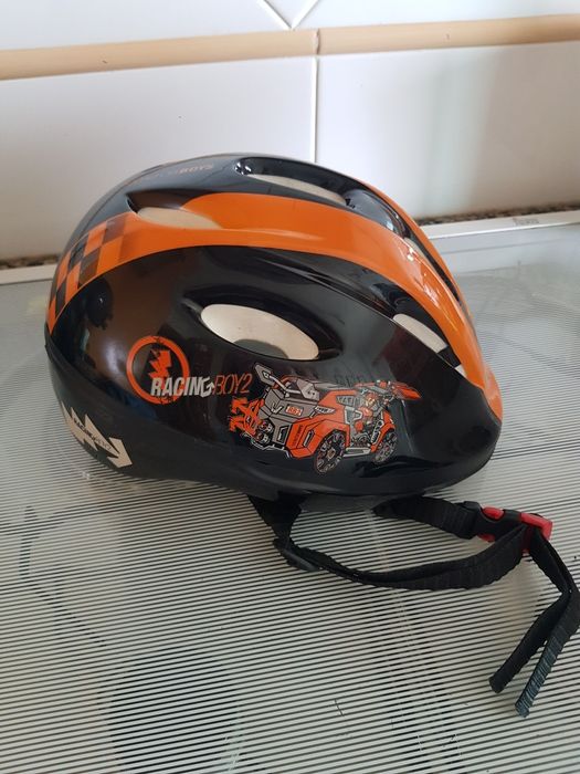 Capacete + Luvas Bicicleta Criança