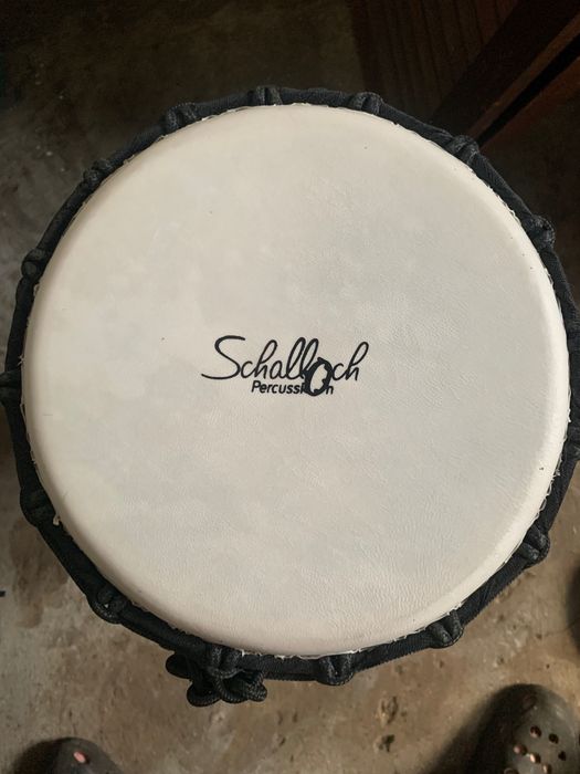 Djembe Schalloch Percussion (Afinação por Corda) – Excelente estado (novo)