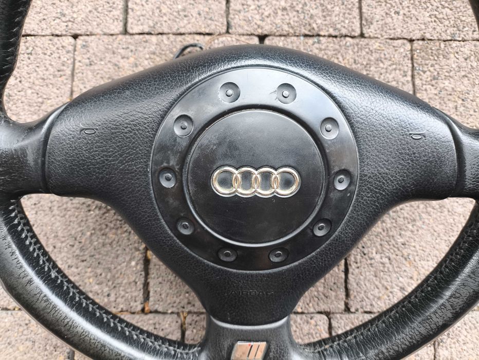 Kierownica Skóra Sline Audi A4 B5 Audi A6 C4 Audi 80 Mały Wieloklin