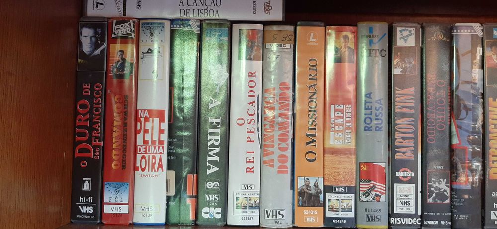 Cassetes VHS de clássicos