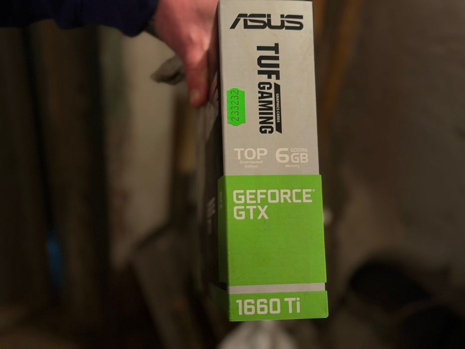 Відеокарти ASUS TUF Gaming GeForce GTX 1660 Ti 6GB