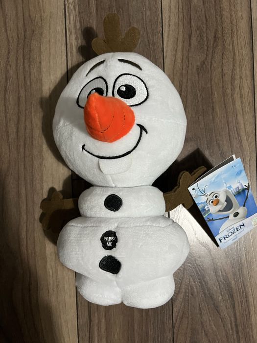 Kraina Lodu Maskotka OLAF z dźwiękiem 29cm