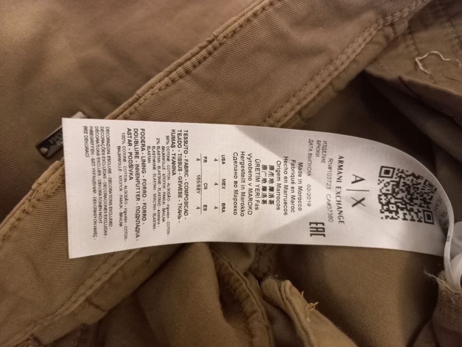 Spodnie Armani Exchange