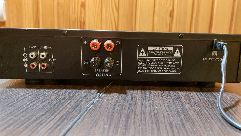 Колонки Samsung PS-C730D, підсилювач звуку для караоке KAWACHI KA-098
