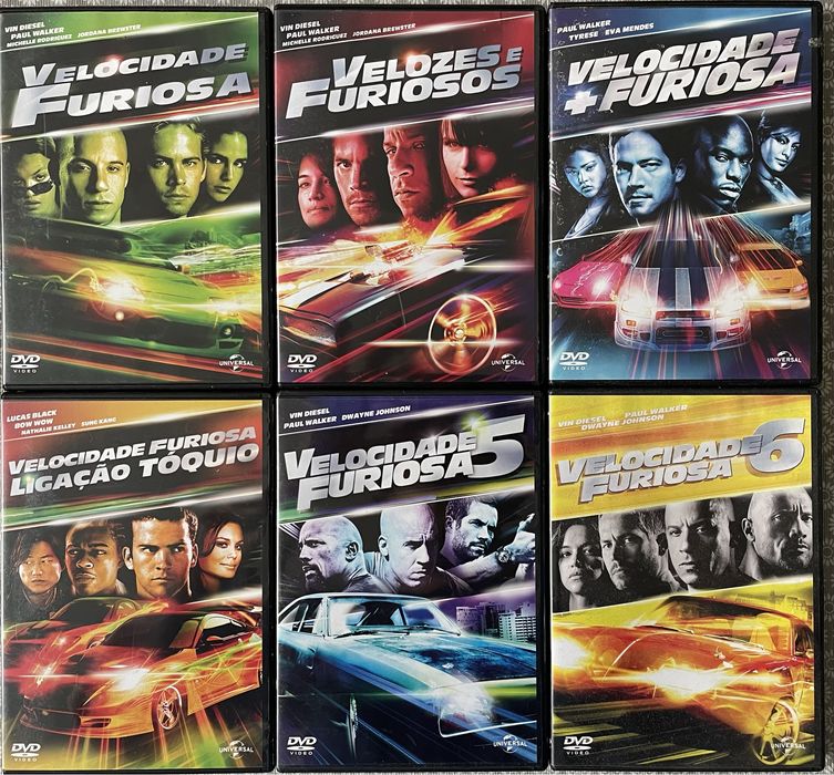 DVDs Velocidade Furiosa