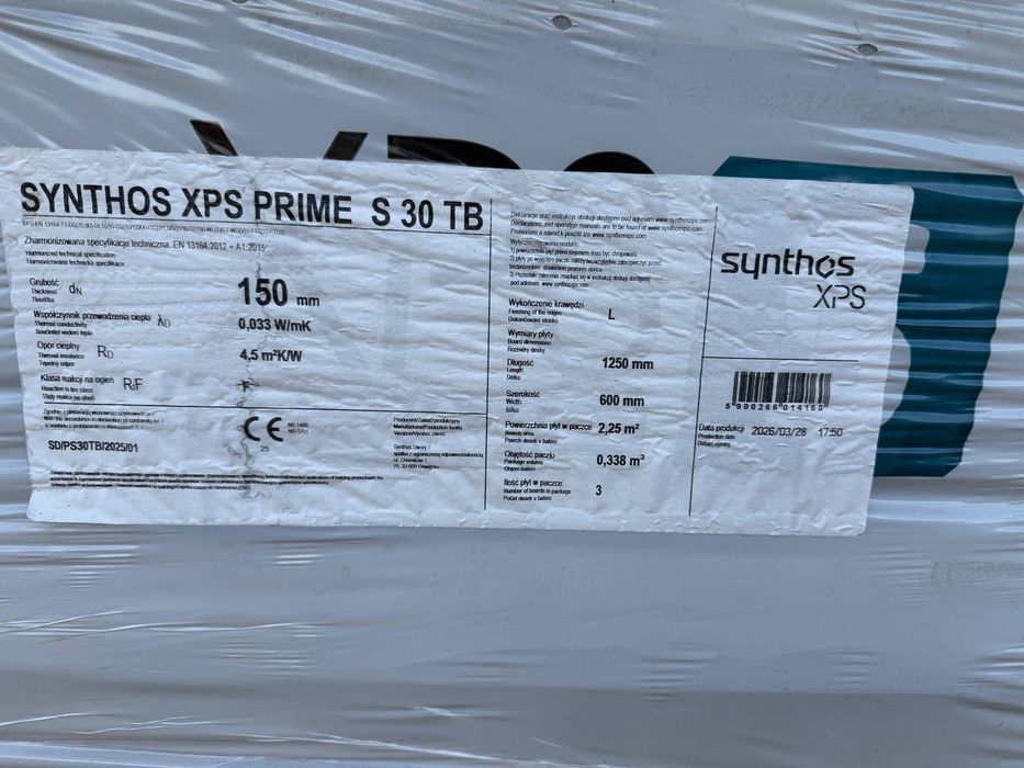 XPS styropian styrodur Synthos 15cm