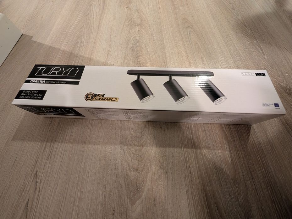 Oprawa sufitowo-ścienna. Turyn. IP44. 3xGU10