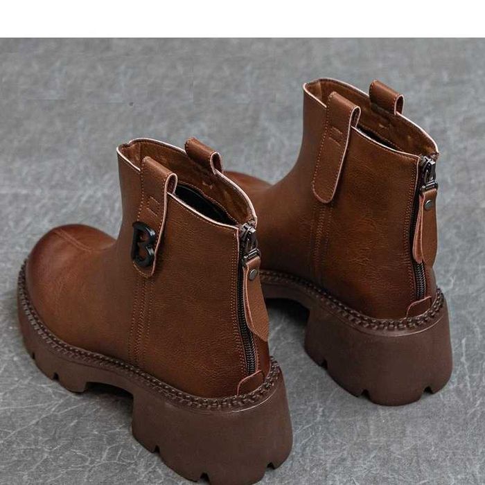 Botas femeninas novas botas de vestir para  mulher botas  castanho